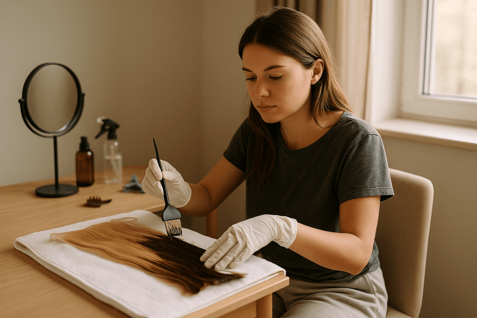 can you dye halo hair extensions