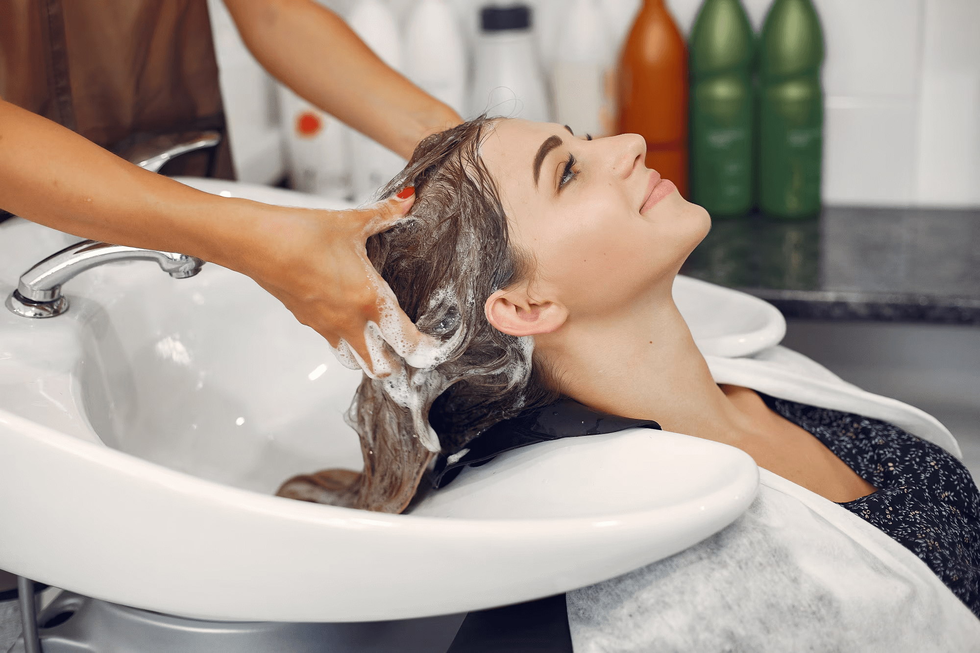 how to wash halo hair extensions
