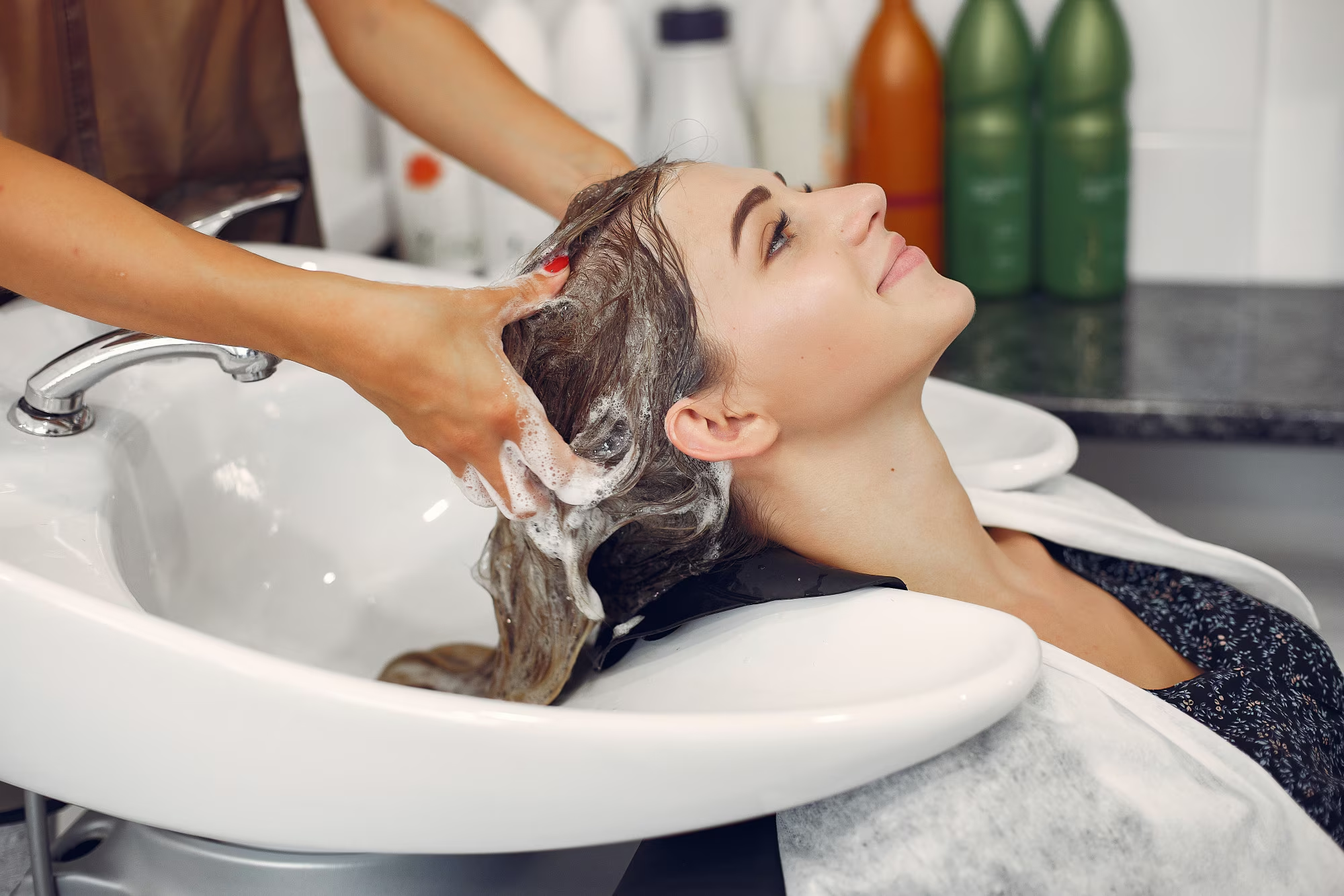 how to wash halo hair extensions