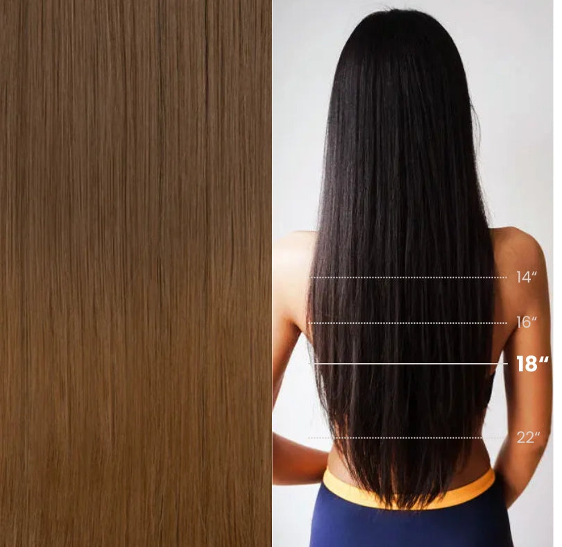Brown to Golden Straight (22 Inch)