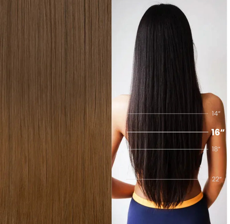 Brown to Golden Straight (16 Inch)