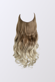 Brown to Ash Blonde / 22 Inch