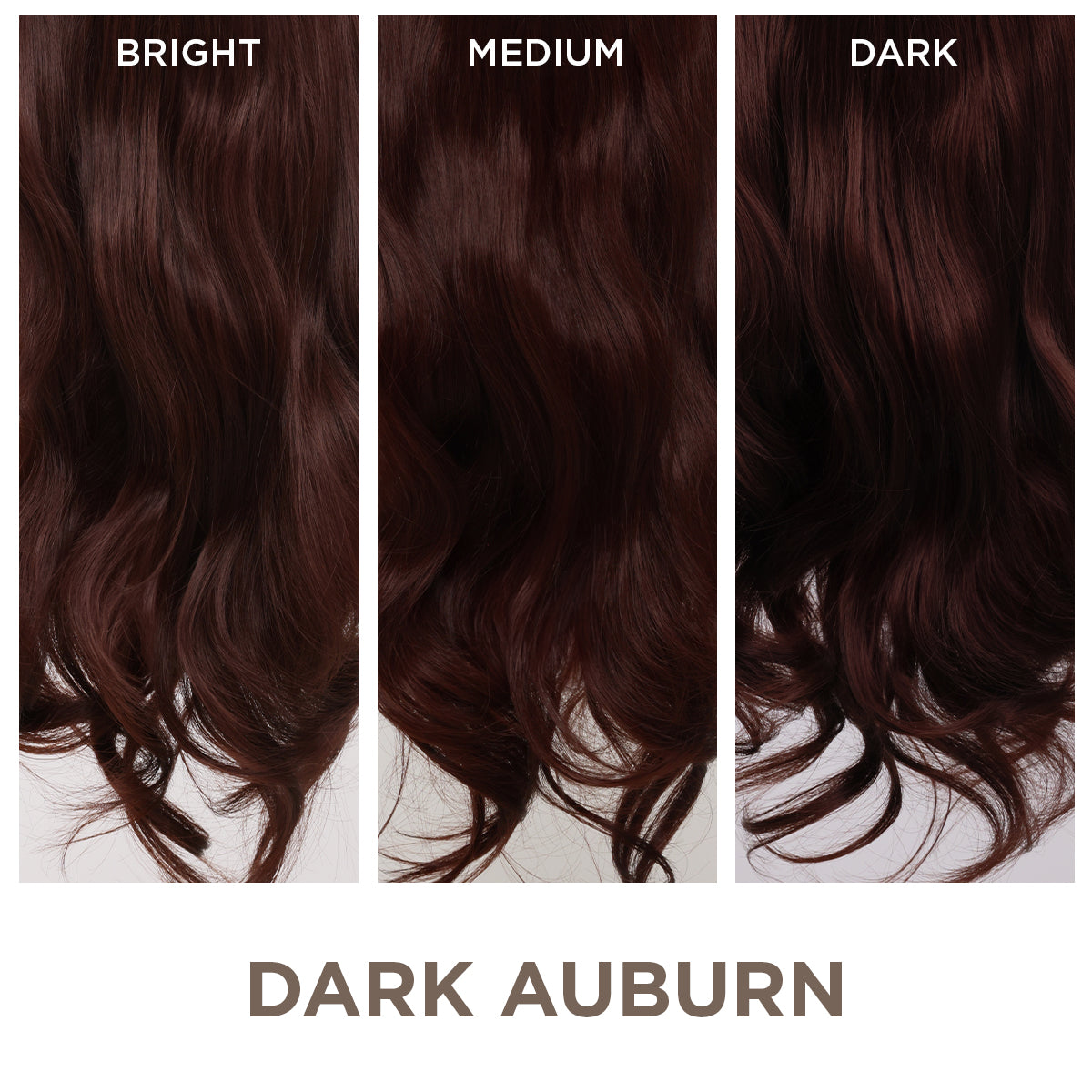 Dark Auburn + 1 FREE HALO