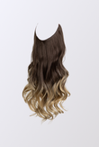 Dark Brown to Ash Blonde / 22 Inch
