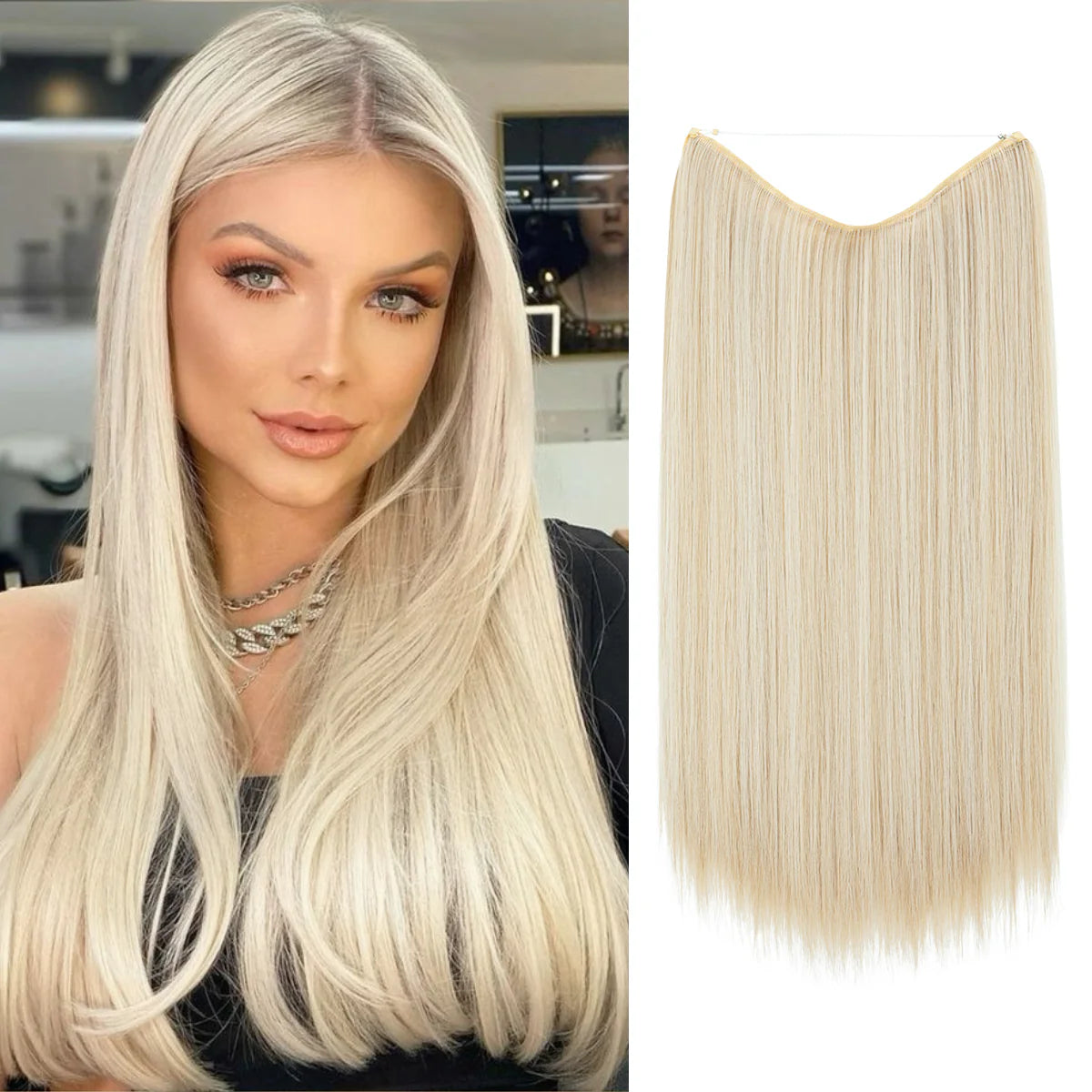 Light Champagne Straight (16 Inch)