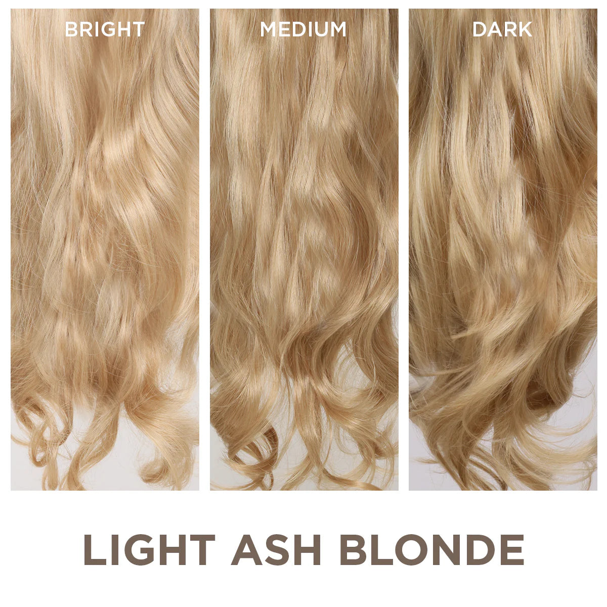 Light Ash Blonde + 1 FREE HALO