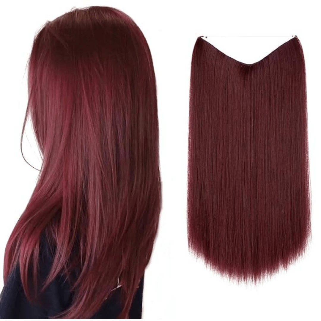 Wine Red + 1 FREE HALO / 16 Inch