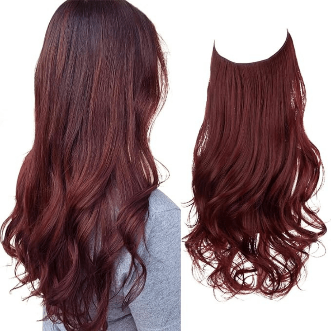 Wine Red + 1 FREE HALO / 18 Inch